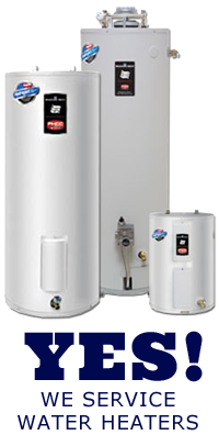 Yes - we service water heaters in San Leandro California